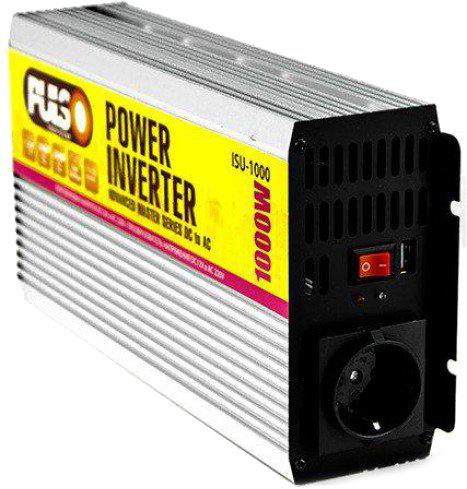 Преобразователь напряжения PULSO/ISU-1000/12V-220V/1000W/USB-5VDC2.0A