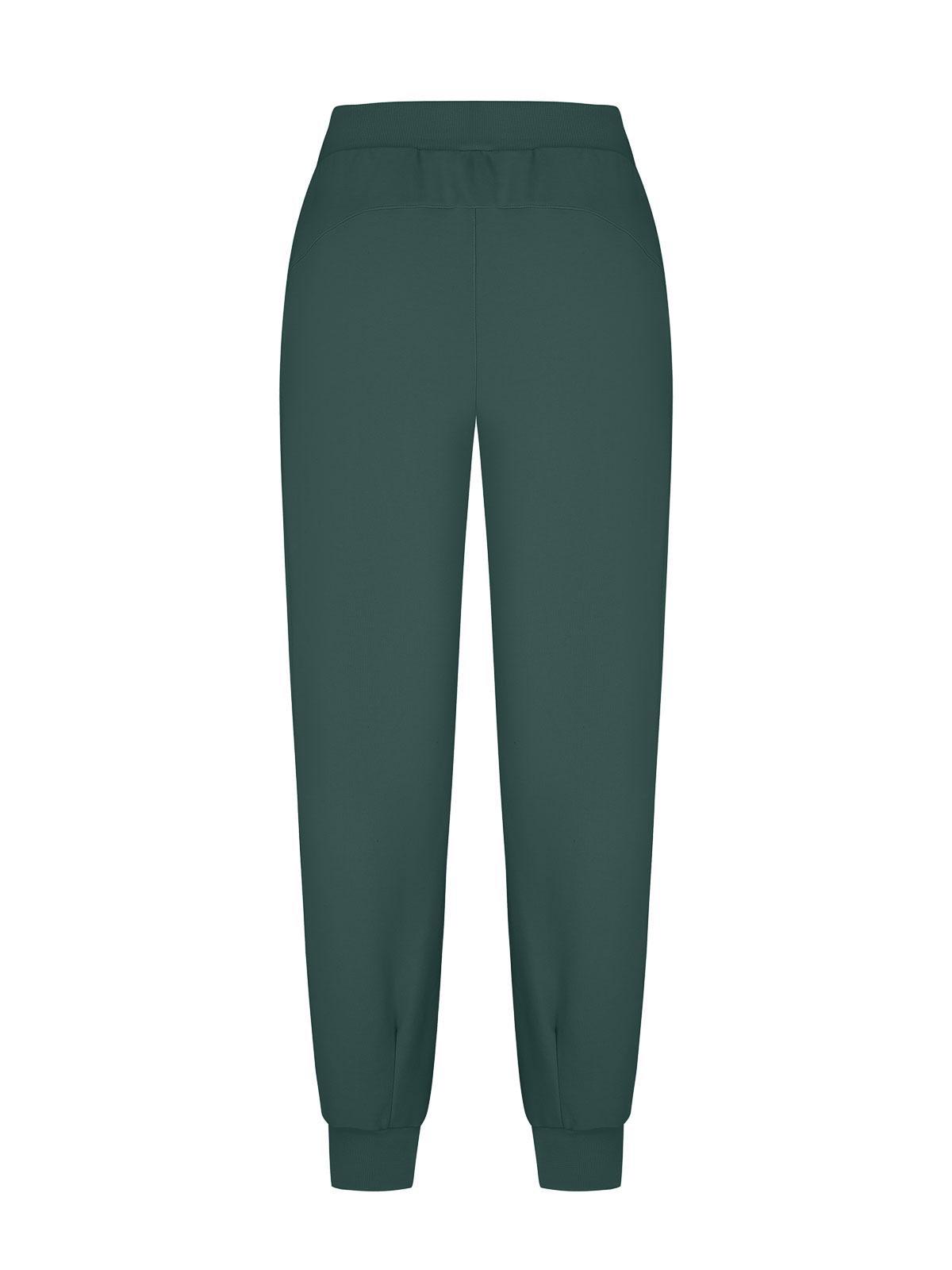Штани жіночі базові FROMUS L Темно-зелений (2568-60) - фото 3 Штани жіночі базові FROMUS L Темно-зелений (2568-60) - фото 3