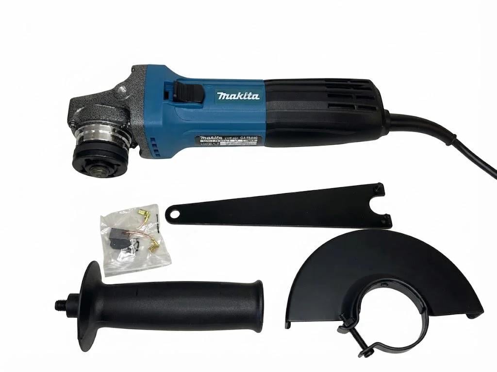 Болгарка кутова Makita GA5040C з регулюванням обертів і плавним пуском 1400 Вт 125 мм 4000-11000 об/хв Болгарка кутова Makita GA5040C з регулюванням обертів і плавним пуском 1400 Вт 125 мм 4000-11000 об/хв