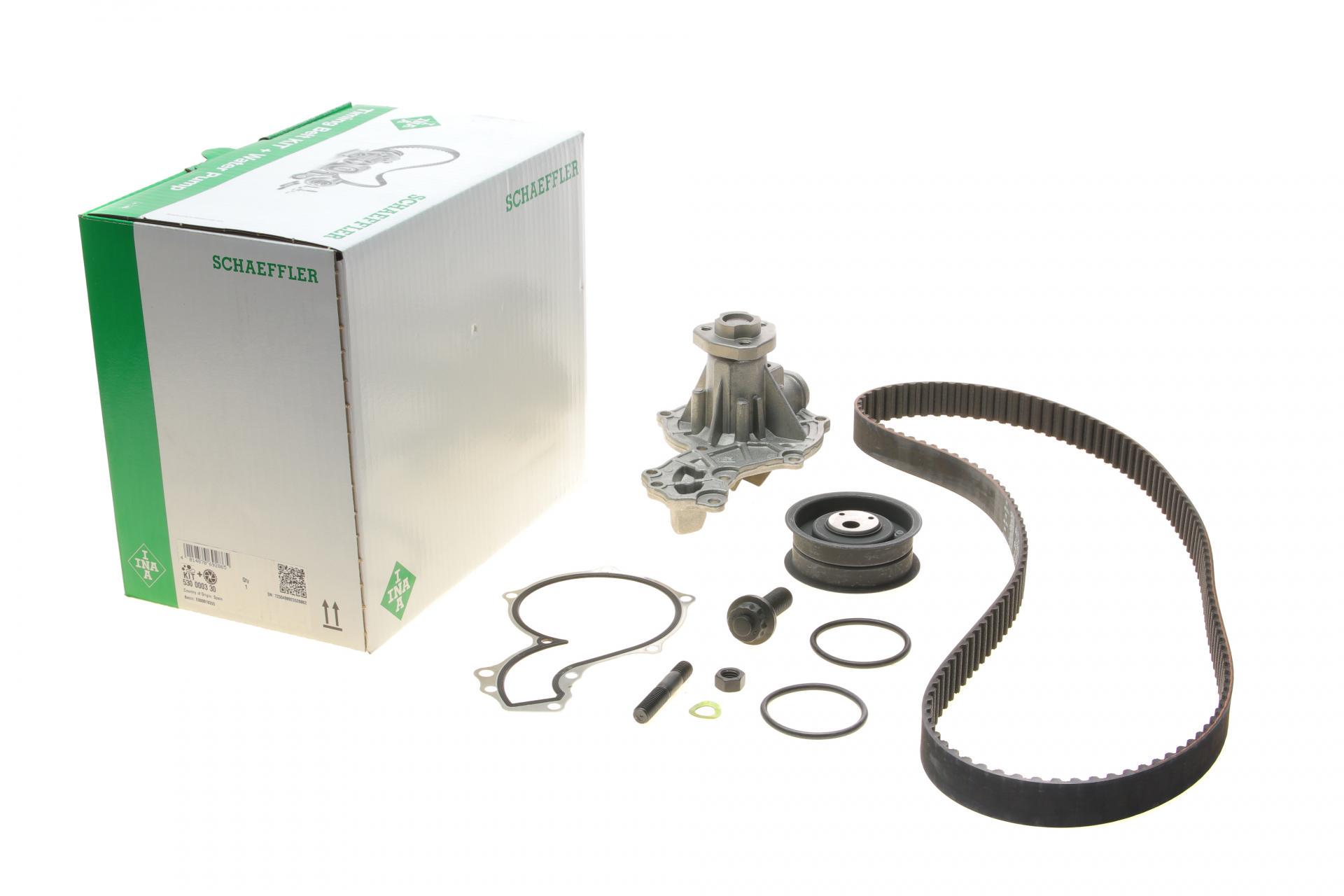 Комплект ГРМ и помпа INA VW T4 1.9 TDI 90-03 (530 0003 30)