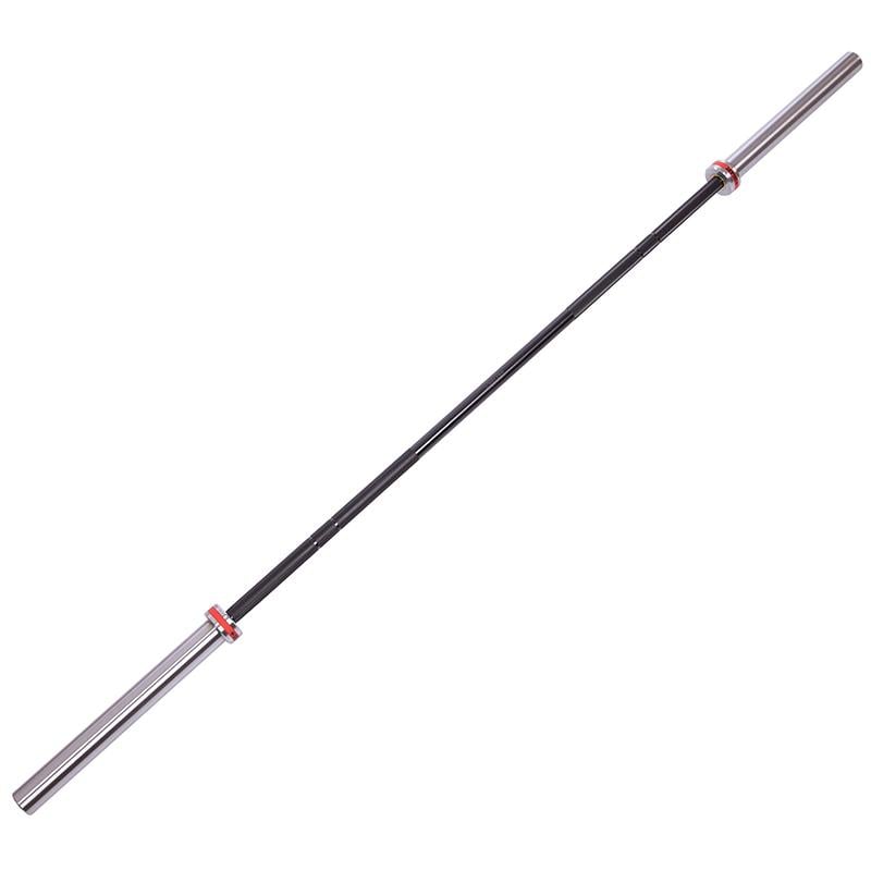 Гриф для штанги TA-7239 прямой для пауэрлифтинга Серебряный (58363101)