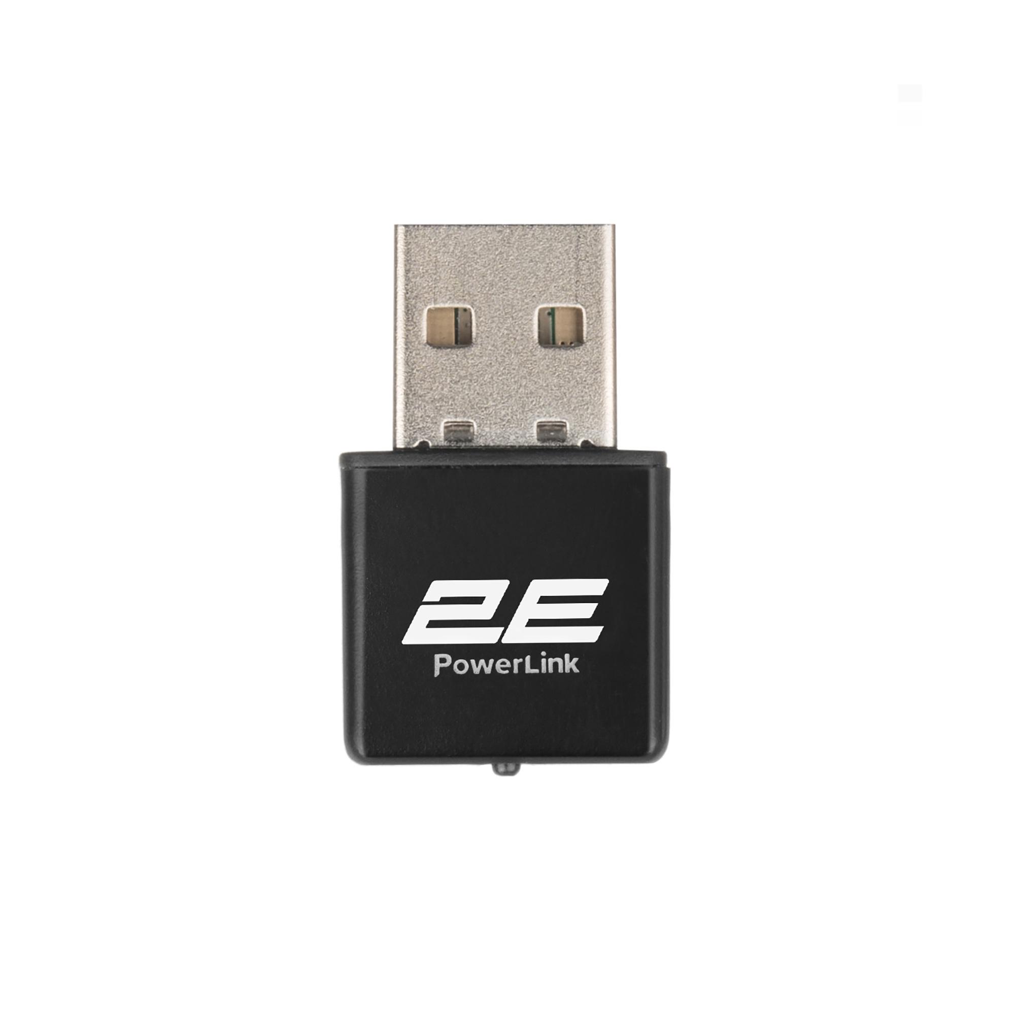 Адаптер Wi-Fi 2E PowerLink WR812 N300 USB 2.0 Чорний