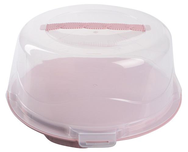Тортовница Violet House 0011 Pink полипропиленовая с крышкой 18х26 см (31111667) Тортовница Violet House 0011 Pink полипропиленовая с крышкой 18х26 см (31111667)