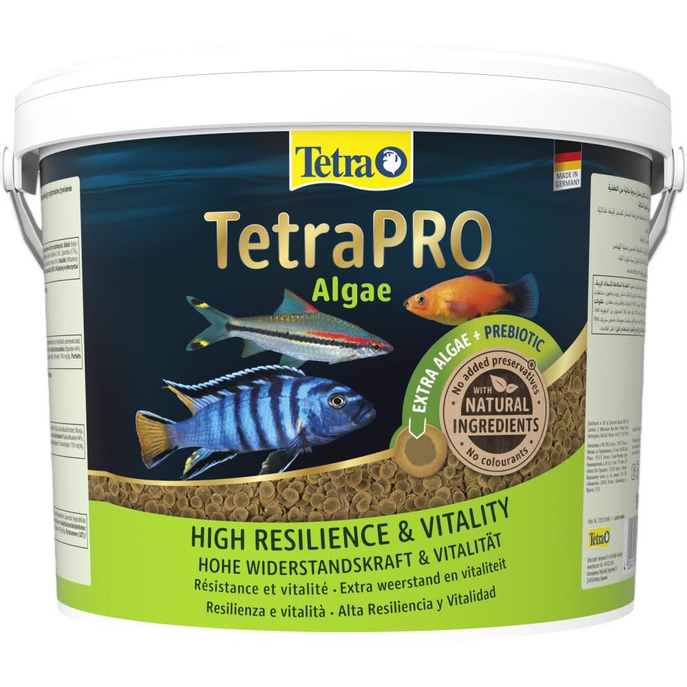Корм Tetra Pro Algae Multi-Crisps для травоядных рыб с овощами чипсы 10 л 1,9 кг - фото 3