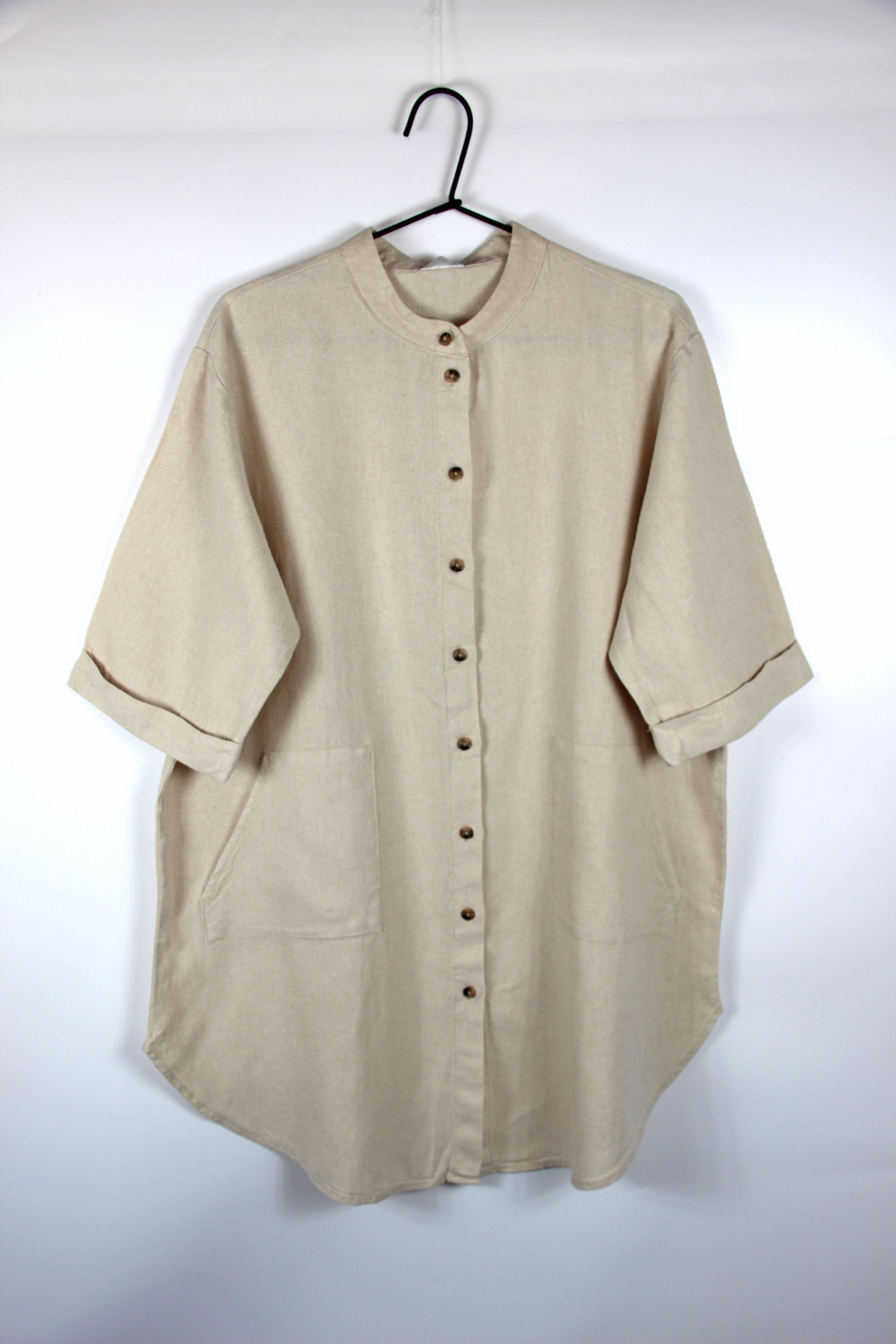 Платье ONLY 15338774 M Светло-бежевый (5715503416827)