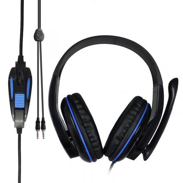 Навушники Sades SA-701 Black/Blue (sa701blj) - фото 4