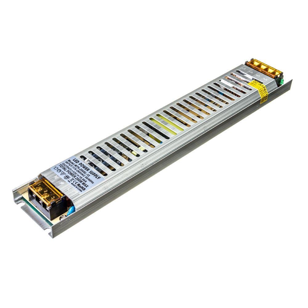 Блок живлення LED AVT 12V LONG ULTRA-16,5A 200 Вт IP20 LONG (1013376)