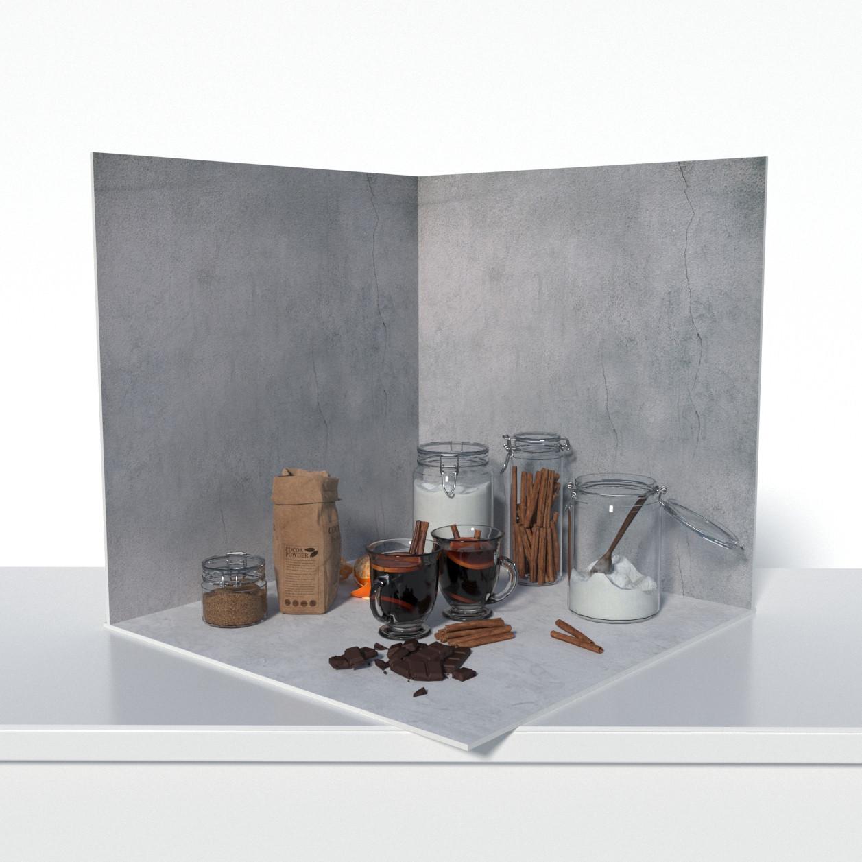 Фотофон пластиковый угловой 3D PolyPlast 60x60x60 см №61037 Фотофон пластиковый угловой 3D PolyPlast 60x60x60 см №61037