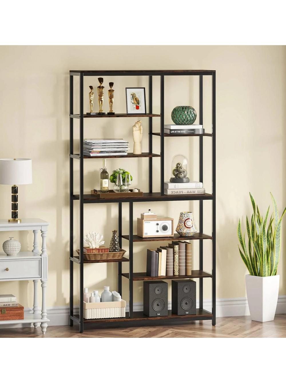 Стеллаж MSM Etagere 5 8-ярусный Коричневый (JW0347)