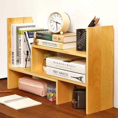 Полка книжная настольная из дерева Харалис Карри (КПА-043503)