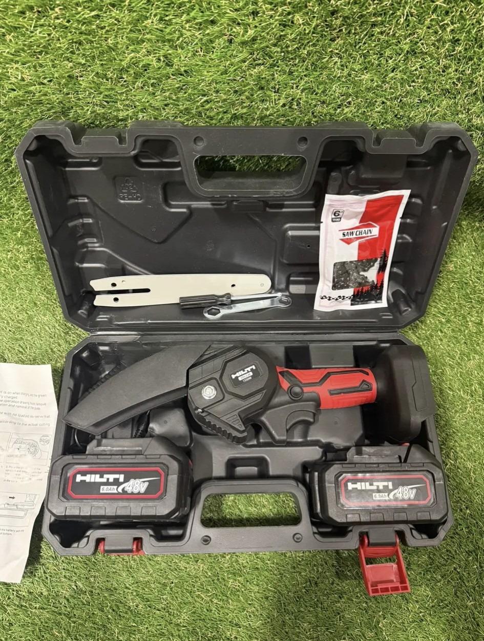Пила аккумуляторная Hilti SR 6-2-48 48V 6Ah 2 АКБ (30831136) - фото 5 Пила аккумуляторная Hilti SR 6-2-48 48V 6Ah 2 АКБ (30831136) - фото 5