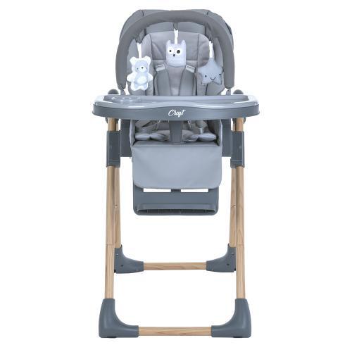 Стульчик для кормления EL Camino ME 1115-W CRAFT Gray - фото 4 Стульчик для кормления EL Camino ME 1115-W CRAFT Gray - фото 4