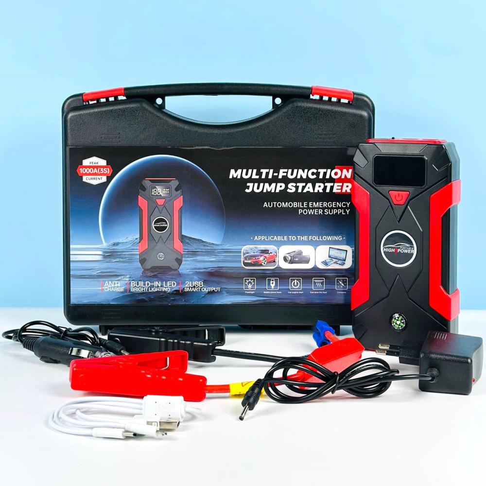 Пусковое устройство для автомобиля 25000 mAh 2USB Фонарик car jump starter QY31