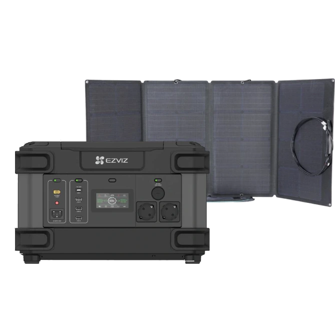 Система автономного питания EZVIZ CS-PS1300 CN066/FR с EcoFlow 160W Black (27918344)