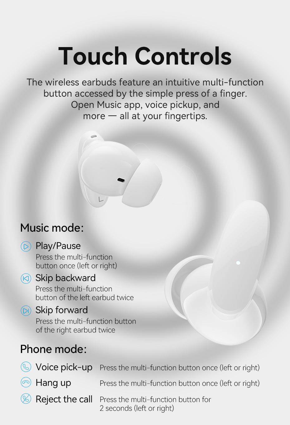 Навушники бездротові Vention Elf E01 Bluetooth 5.3 TWS шумозаглушення AAC/SBC Hi-Fi IPX4 водонепроникні Фіолетовий (NBFV0) - фото 15 Навушники бездротові Vention Elf E01 Bluetooth 5.3 TWS шумозаглушення AAC/SBC Hi-Fi IPX4 водонепроникні Фіолетовий (NBFV0) - фото 15