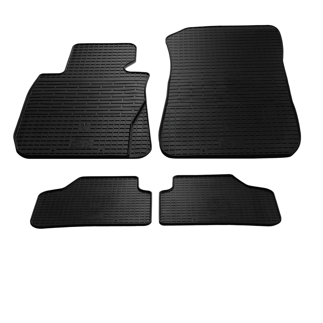 Автоковрики Stingray BMW X1 E84 2009- 4 шт. Черный (1055240540)