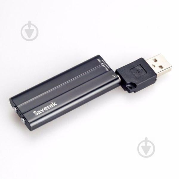 Мини диктофон Savetek 600 8 Гб Черный (100167) - фото 6