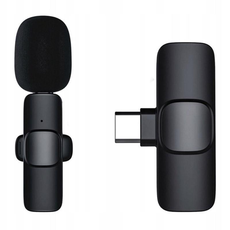 Микрофон петличный для телефона K9 Bluetooth 2in1 USB-C Black Bluetooth 2in1 USB-C (00000068984_1)