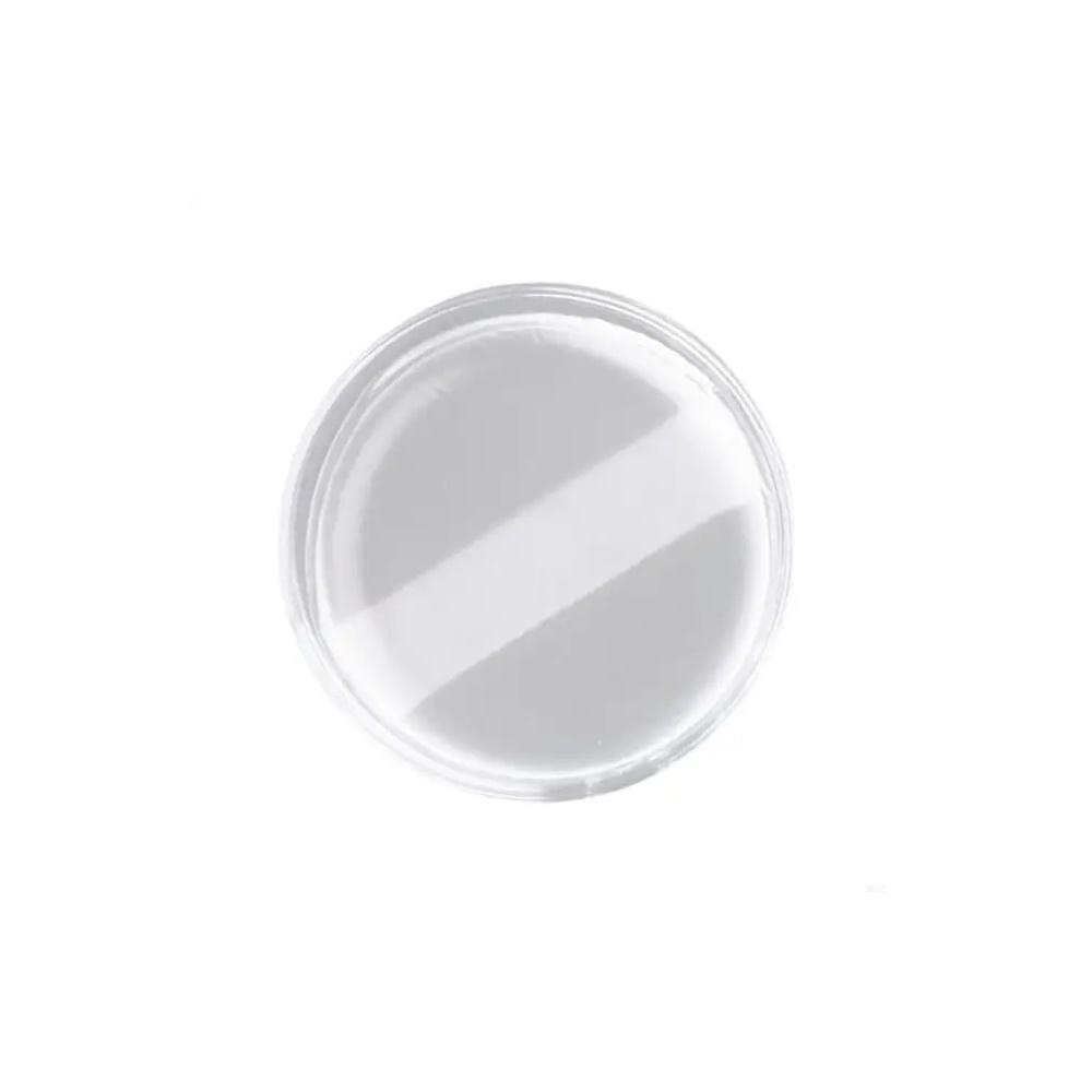 Круглый силиконовый спонж для макияжа с креплением для пальцев 1 шт. Прозрачный (3000004153)