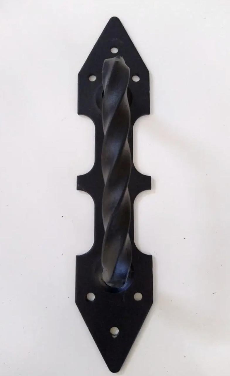 Дверная ручка №270 Вита 275х50 мм полимерное покрытие Черный (1883124945) - фото 2 Дверная ручка №270 Вита 275х50 мм полимерное покрытие Черный (1883124945) - фото 2