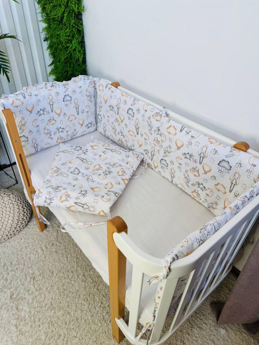 Защита для бортиков на 4 стороны сплошные 120x60x37 см (842)