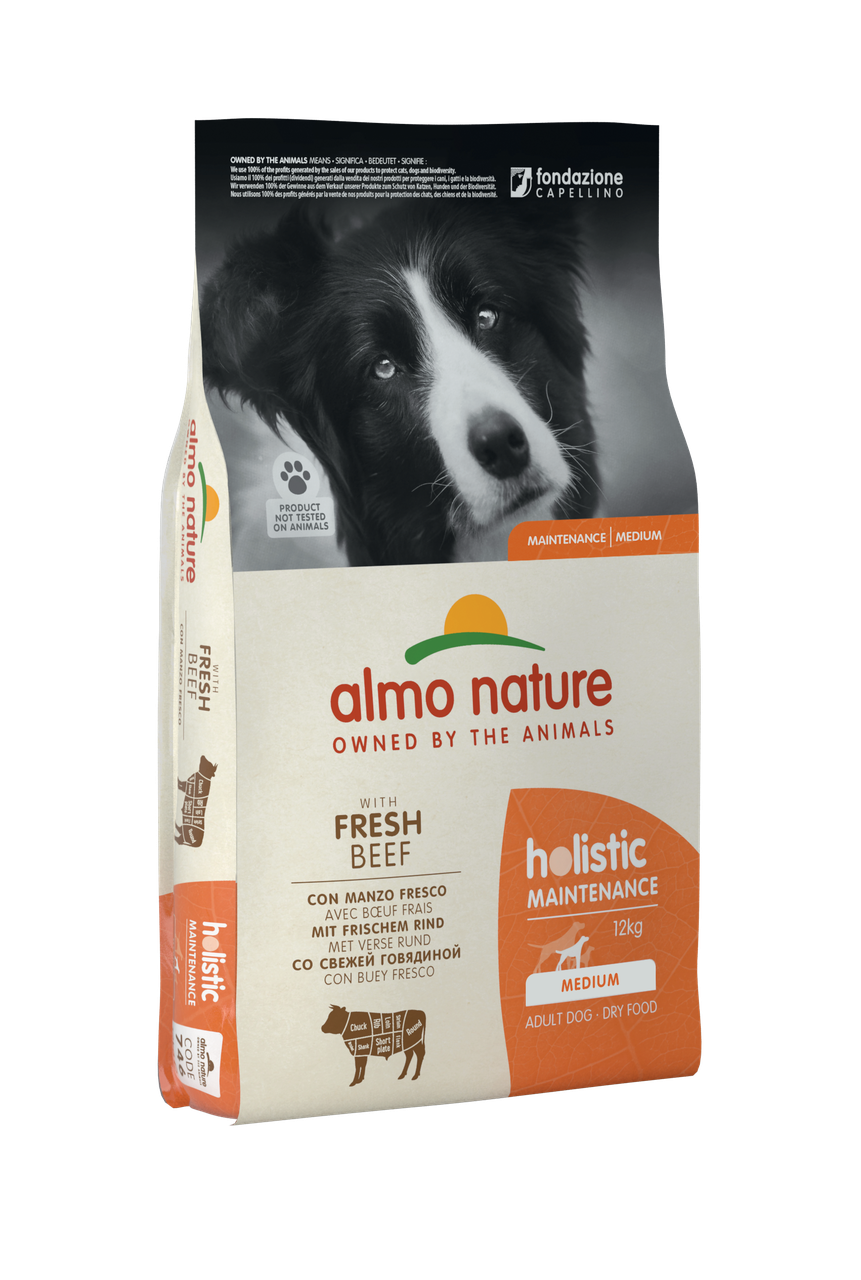 Корм сухий для собак великих порід Almo Nature Holistic Dog M з ягням 12 кг (746/8001154125542) Корм сухий для собак великих порід Almo Nature Holistic Dog M з ягням 12 кг (746/8001154125542)