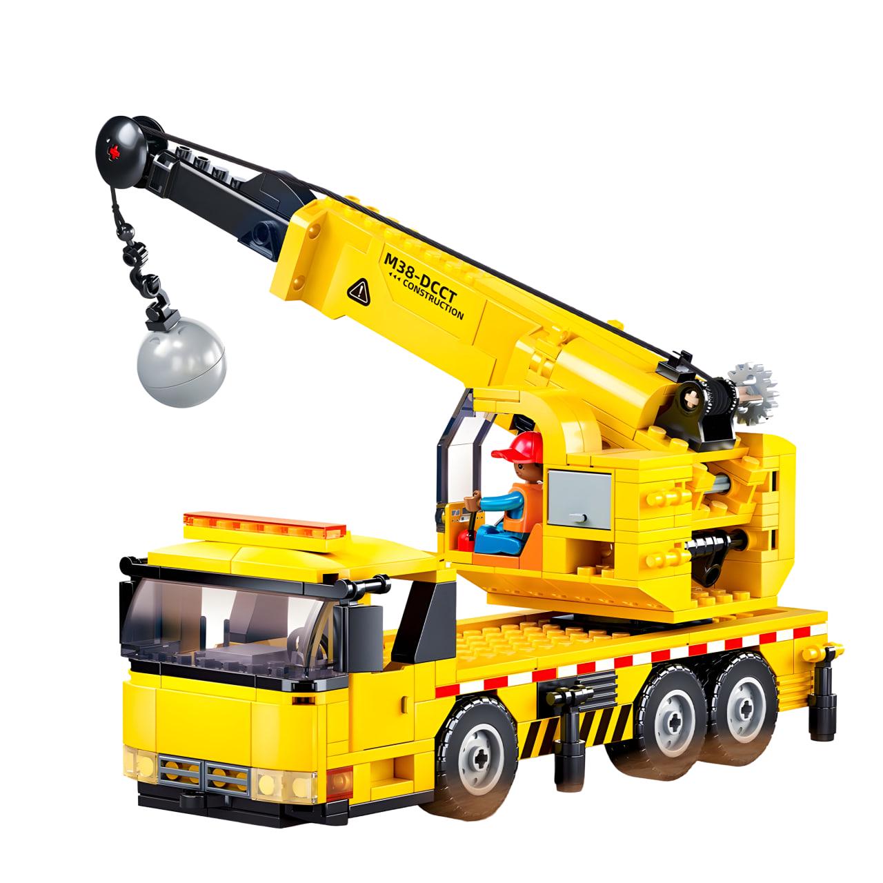Конструктор Sluban Колісний кран 293 деталі (M38-B1195) - фото 1