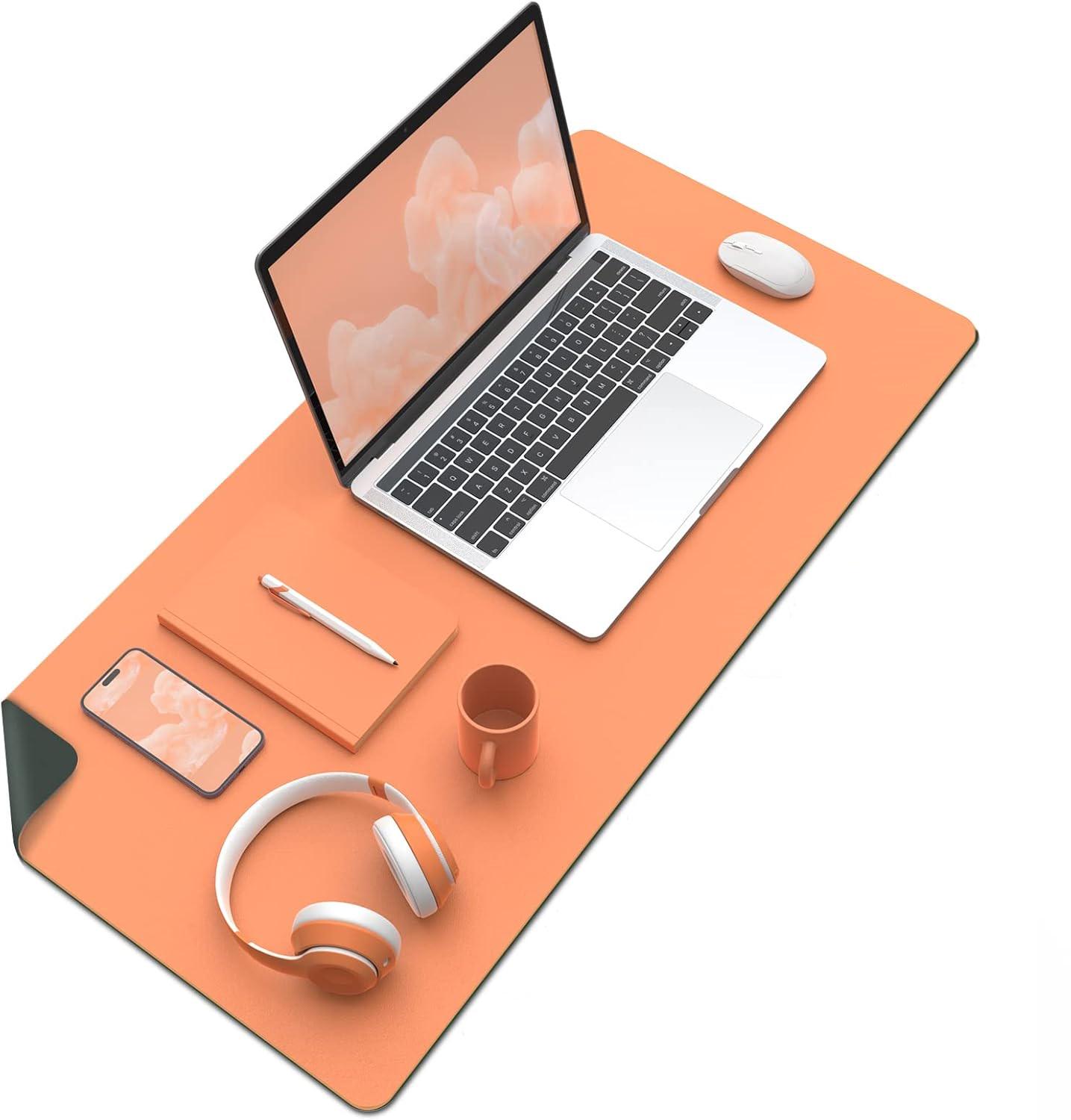 Ігрова поверхня Desk Mat Ultra Slim 900x400x1,8 мм Orange/Army Green - фото 3 Ігрова поверхня Desk Mat Ultra Slim 900x400x1,8 мм Orange/Army Green - фото 3