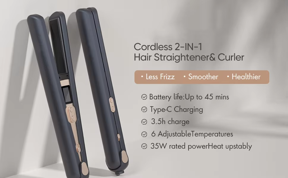 Випрямляч волосся Wireless (1941833422) - фото 4 Випрямляч волосся Wireless (1941833422) - фото 4