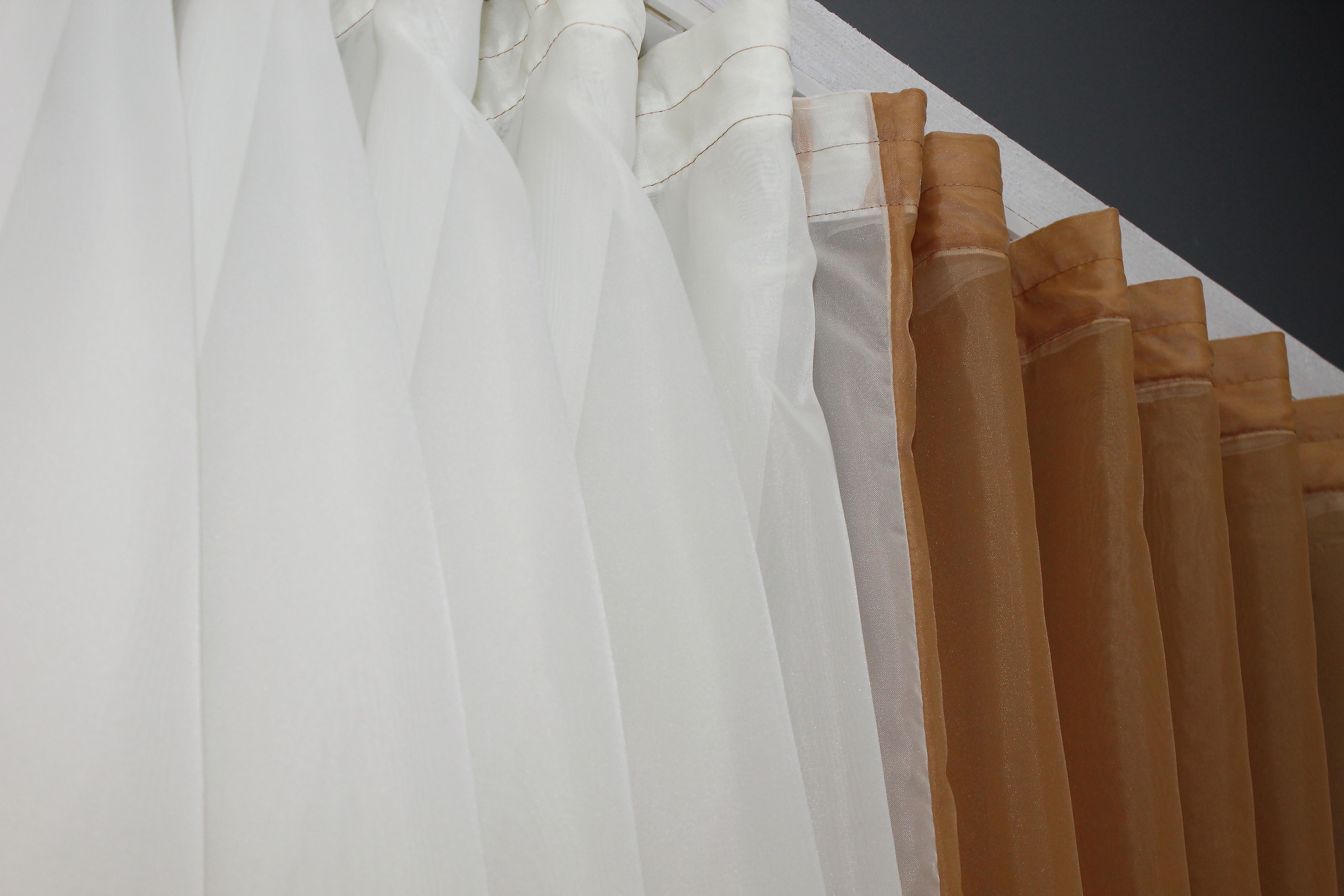 Шторки кухонні VR-Textil № 096к з підв'язками 400х170 см Кавовий/Молочний (52-0685) - фото 4 Шторки кухонні VR-Textil № 096к з підв'язками 400х170 см Кавовий/Молочний (52-0685) - фото 4