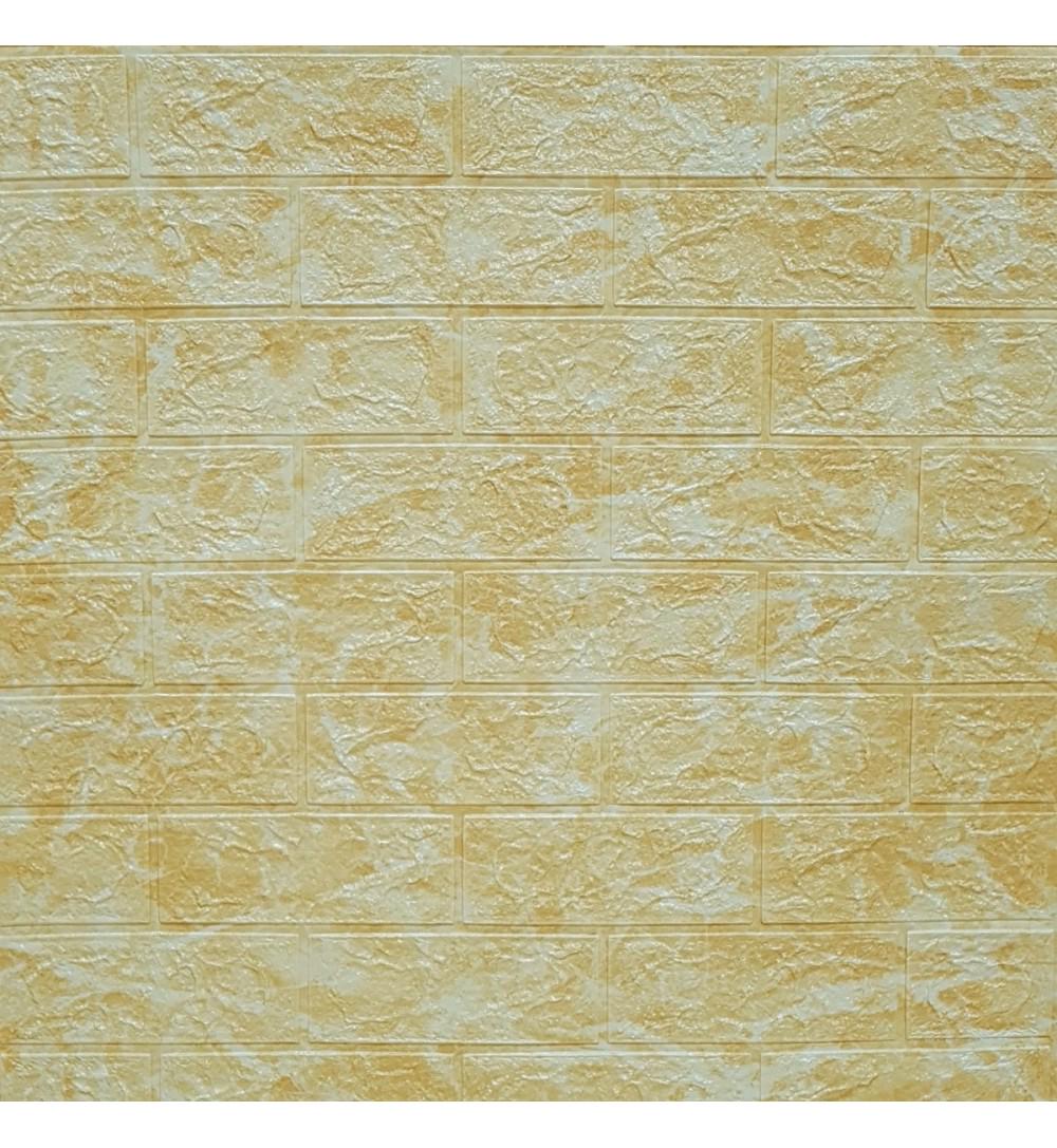 3D-панель самоклеящаяся декоративная Кирпич в рулоне 20000x700x3 мм Бежевый мрамор - фото 4 3D-панель самоклеящаяся декоративная Кирпич в рулоне 20000x700x3 мм Бежевый мрамор - фото 4