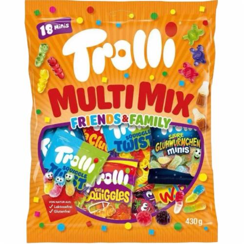Конфеты Trolli Multi Mix Friends & Family 430 г (30826447) Конфеты Trolli Multi Mix Friends & Family 430 г (30826447)