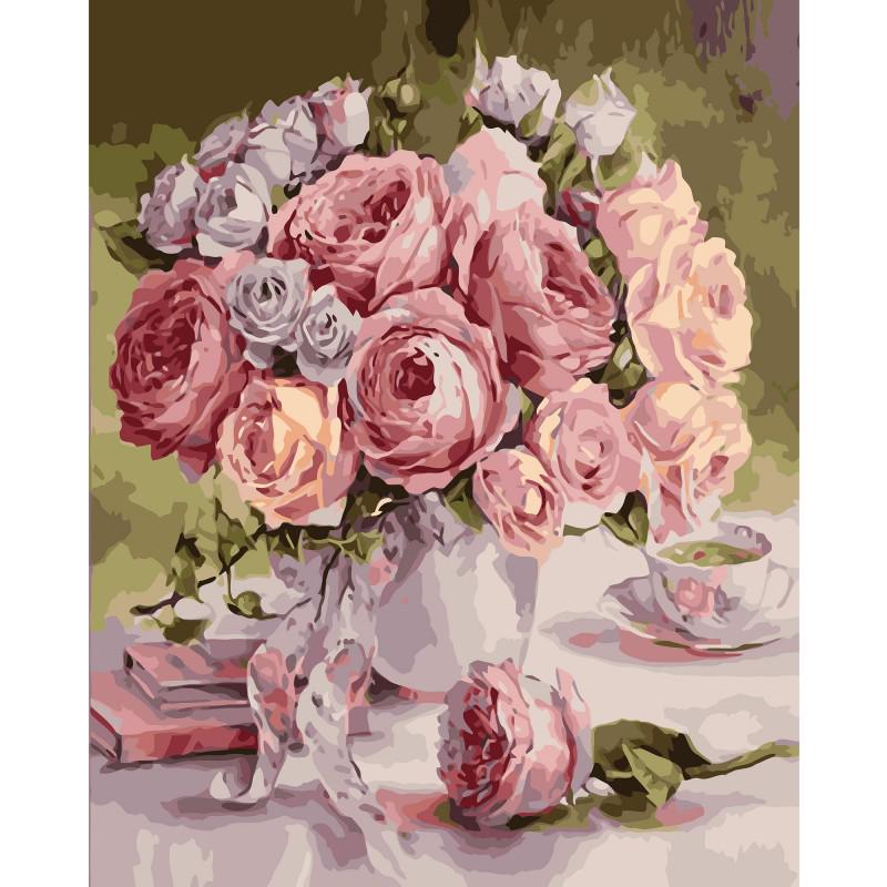 Печать картин с цветами и букетами цветов