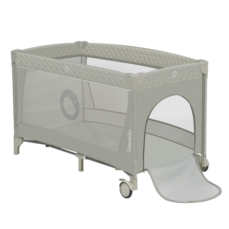 Кроватка-манеж Lionelo FLOWER Cappuccino - фото 3 Кроватка-манеж Lionelo FLOWER Cappuccino - фото 3