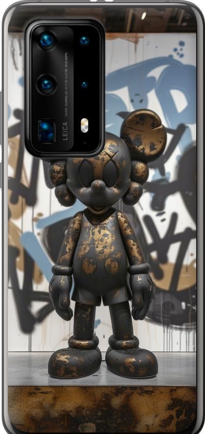 Чехол на Huawei P40 Pro Plus Bronze kaws v2 (6098u-1917-42517)
