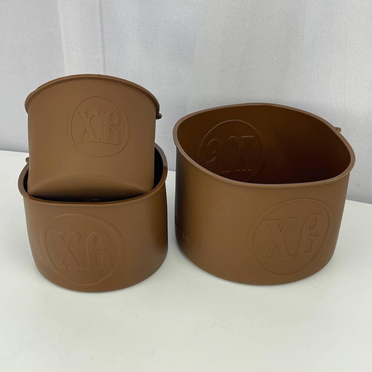 Набор силиконовых форм для выпекания пасхи 6752 (436020) - фото 4 Набор силиконовых форм для выпекания пасхи 6752 (436020) - фото 4