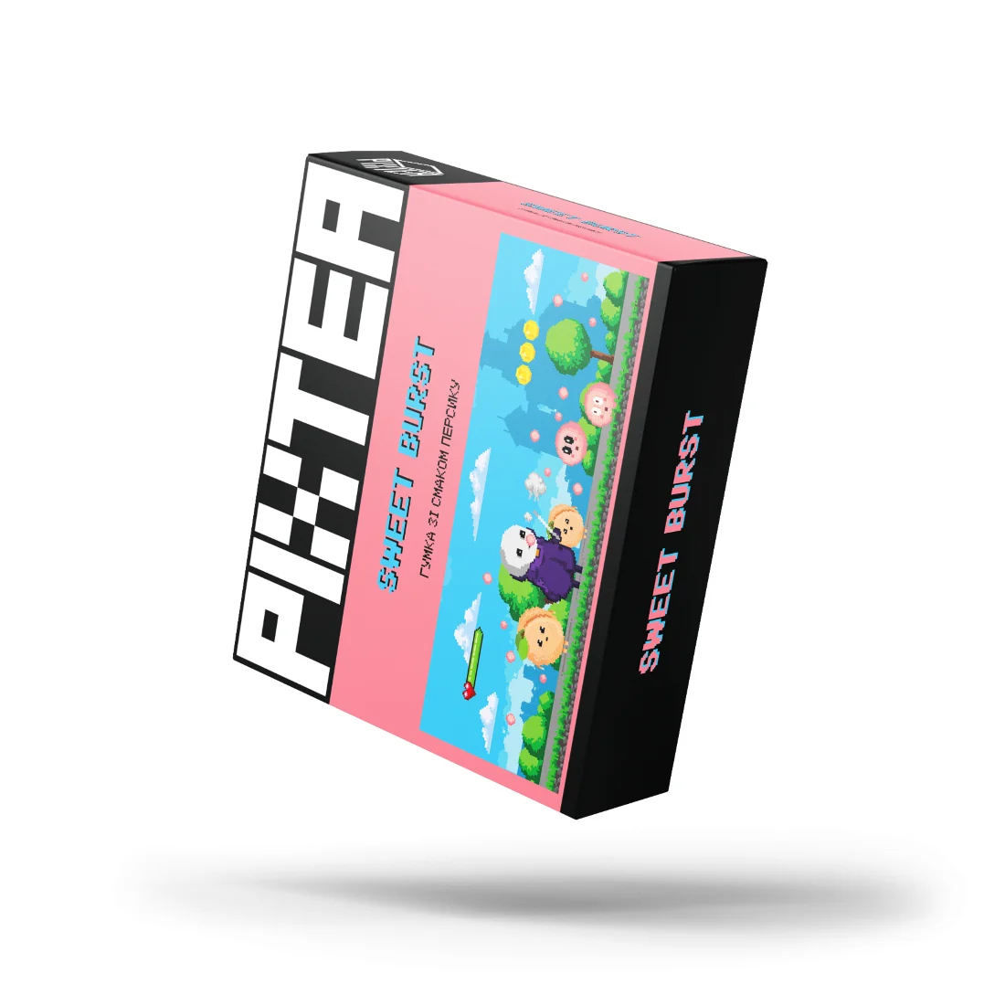 Смесь для кальяна чайная PixTea Sweet Burst персиковая жвачка 50 г (34185462)