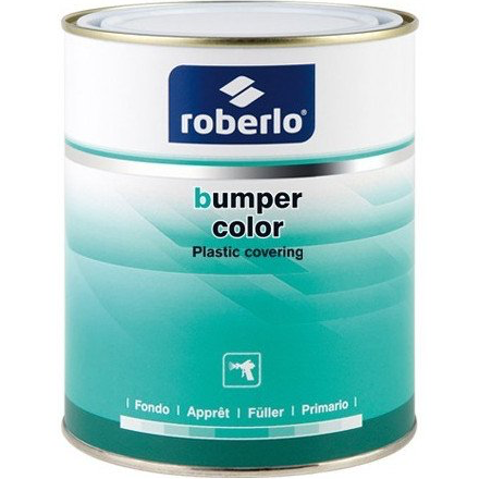 Фарба-емаль для бамперів і пластику Roberlo Bumper Color BC-10 1 л Чорний