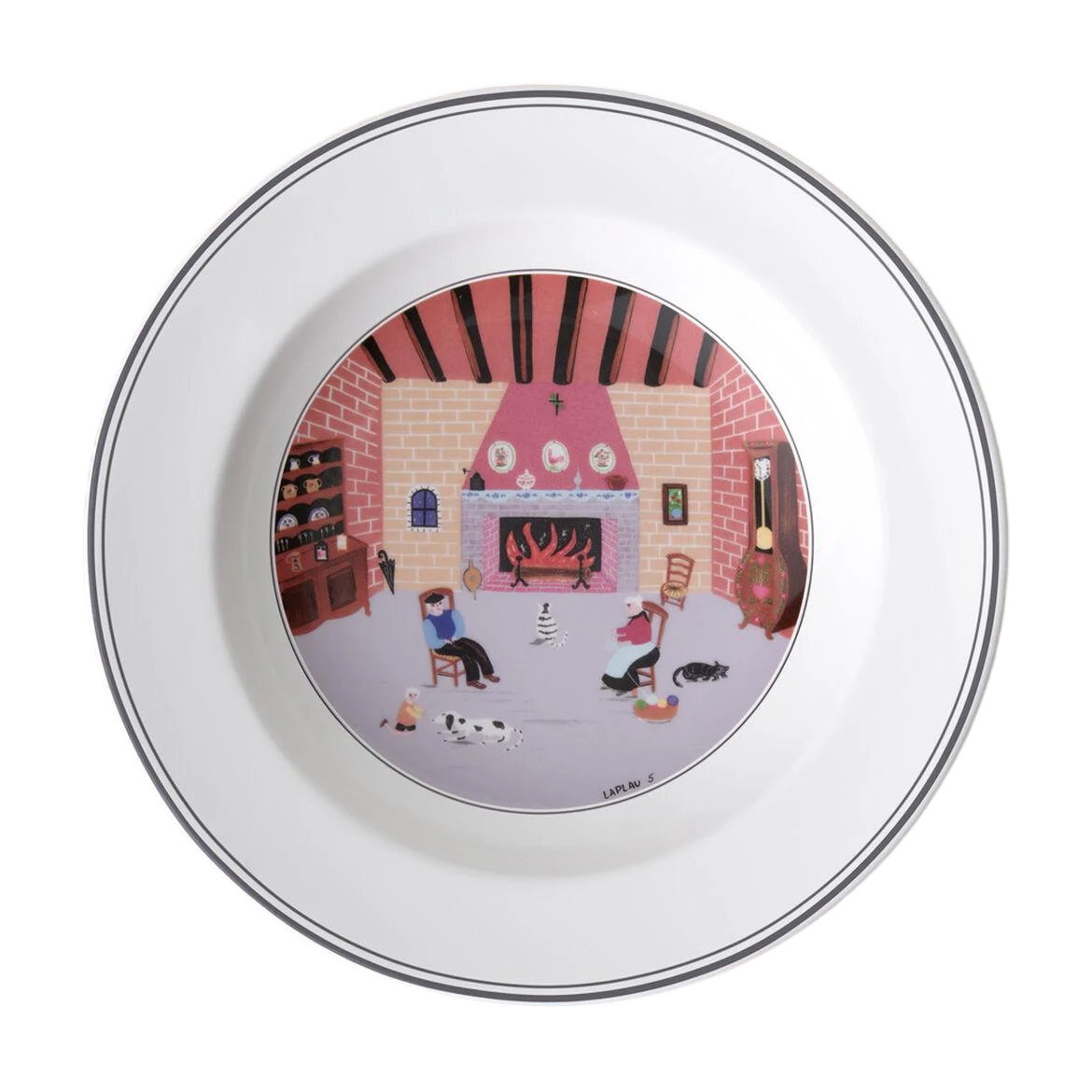 Обідня тарілка Villeroy & Boch Design Naif Camino 27 см (1023372626)