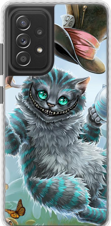 Чехол на Samsung Galaxy A52s 5G A528B Чеширский кот 2 (3993pc-2583-42517)