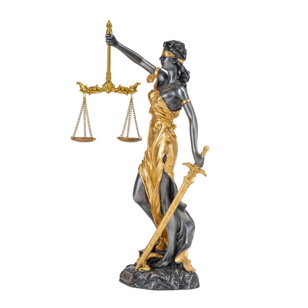 Статуэтка VERONESE Фемида Золотая Справедливость 29 см - фото 2