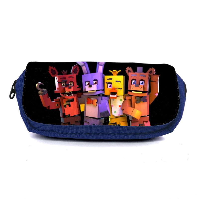 Пенал школьный Аниматроники Пять ночей Фредди FNAF-0013 Синий (1478385369)