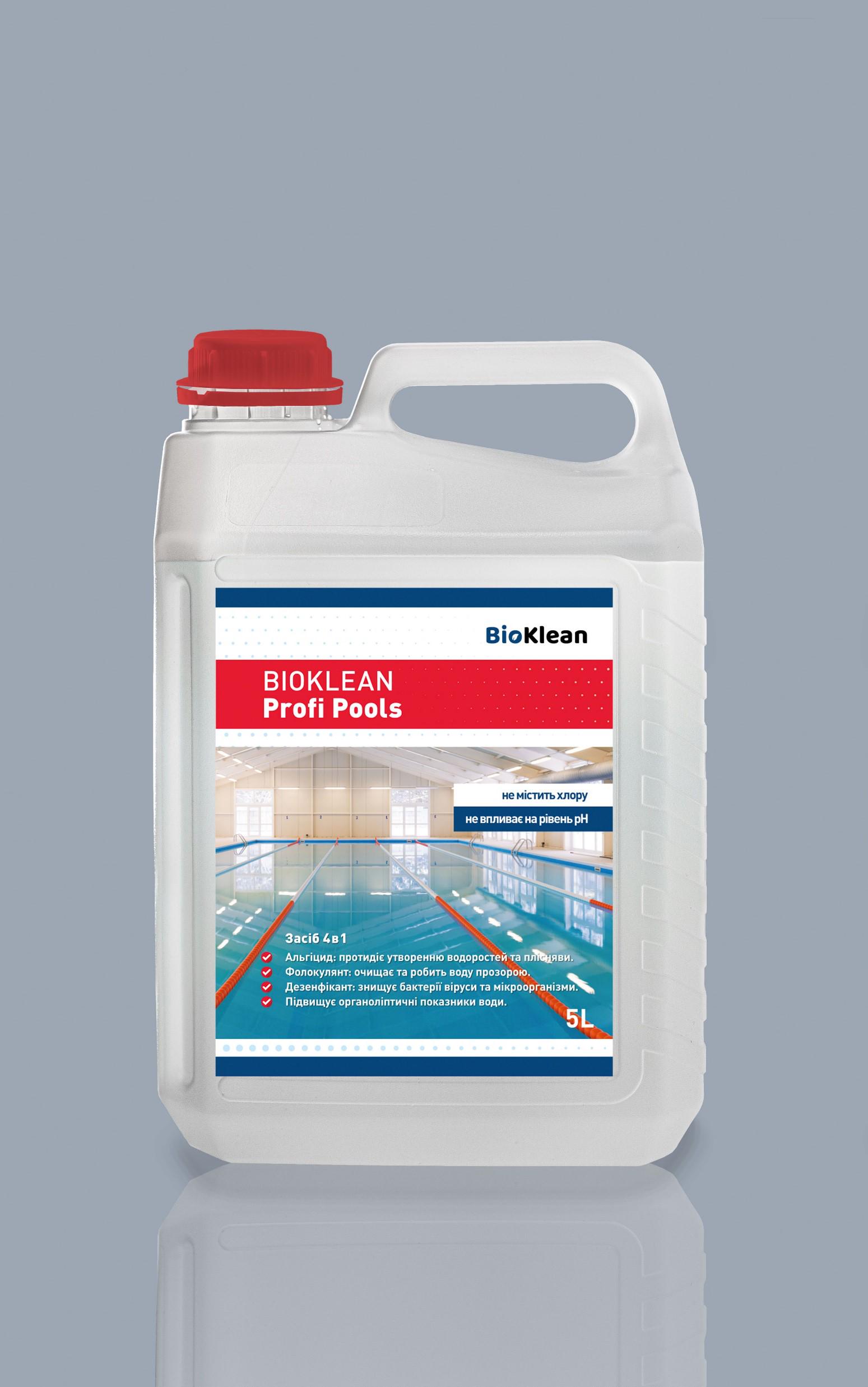 Засіб для очищення води у басейні BioKlean Profi Pools 5 л (BKPP-05L) - фото 3