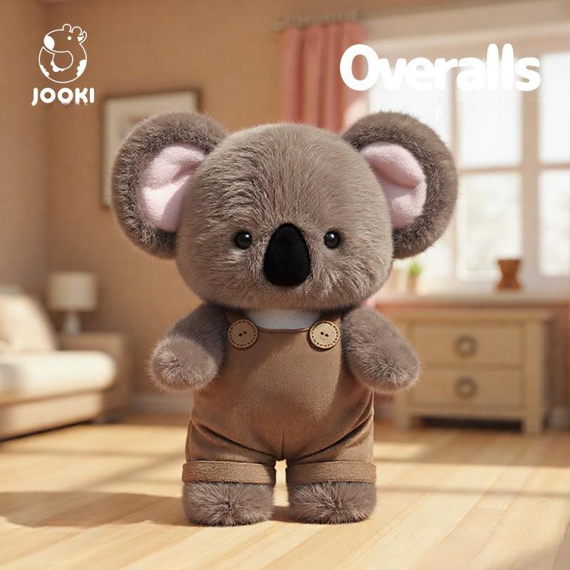 М'яка плюшева іграшка Jooki Overalls Коала 31 см Коричневий - фото 2 М'яка плюшева іграшка Jooki Overalls Коала 31 см Коричневий - фото 2