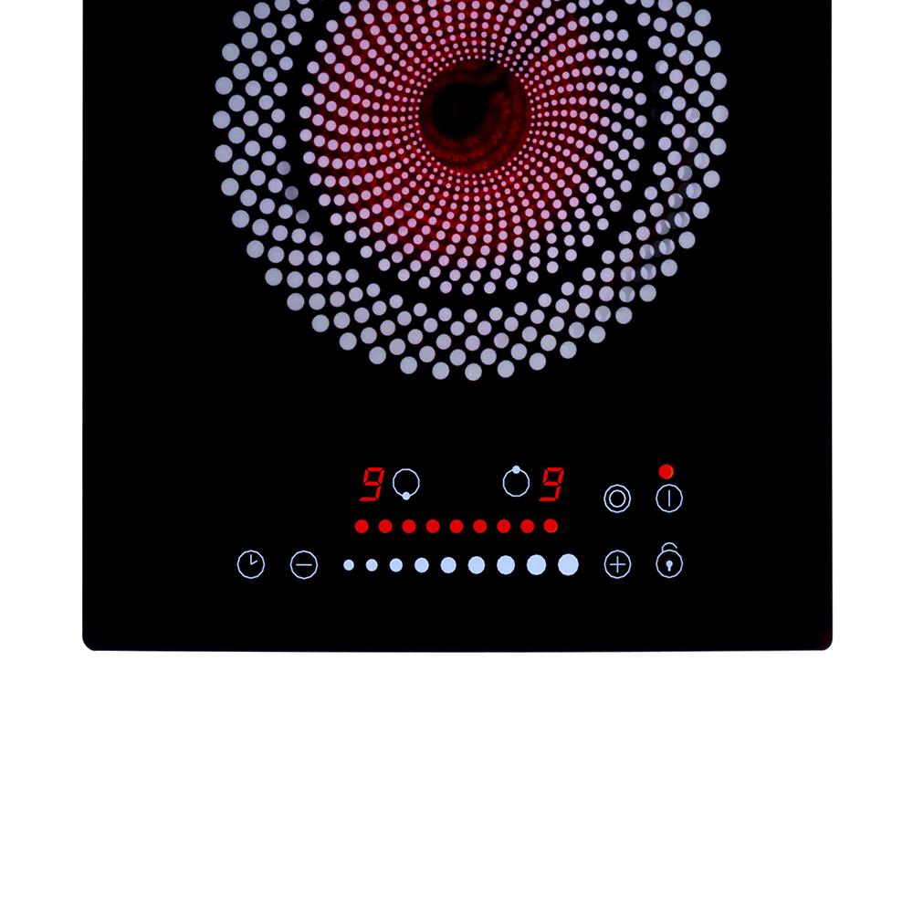 Варочная поверхность электрическая Domino Weilor WHC 332 стеклокерамическая Black - фото 5