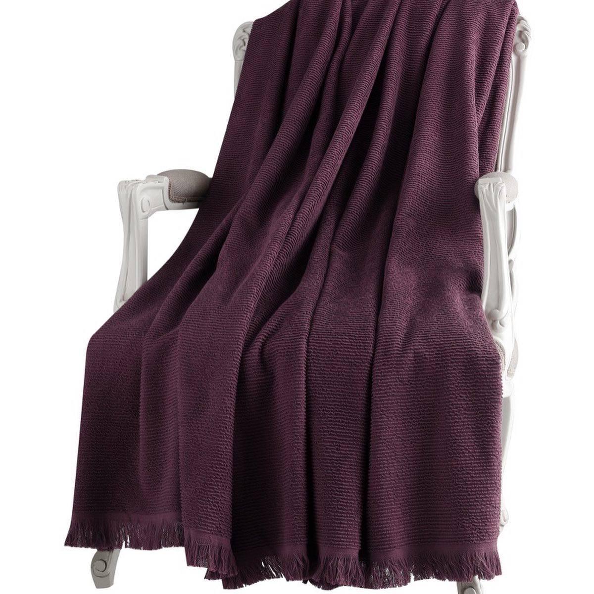 Простынь махровая Tivolyo Home Natural Slim murdum 220x240 см (2000022280176)