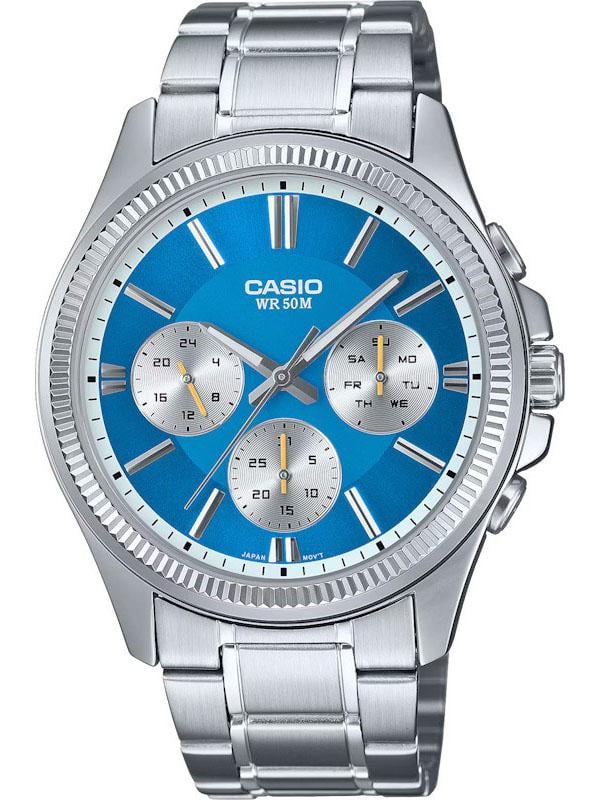 Наручний годинник чоловічий Casio MTP-1375D-2A2 (704558)