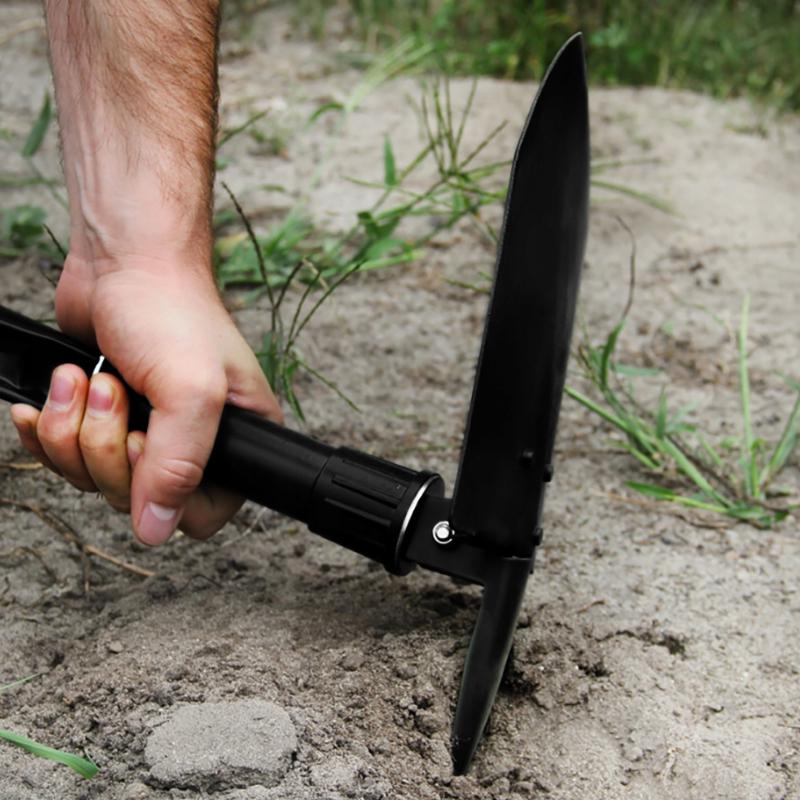 Лопата саперная туристическая Trizand 23830 складная металлическая со штыком и чехлом 3в1 60 см Черный - фото 6 Лопата саперная туристическая Trizand 23830 складная металлическая со штыком и чехлом 3в1 60 см Черный - фото 6