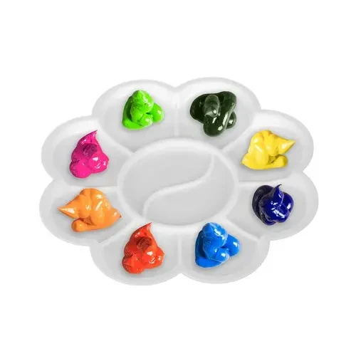 Акрилові фарби Maaleo набір 24 кольори по 12 мл з палітрою (24725) - фото 2 Акрилові фарби Maaleo набір 24 кольори по 12 мл з палітрою (24725) - фото 2