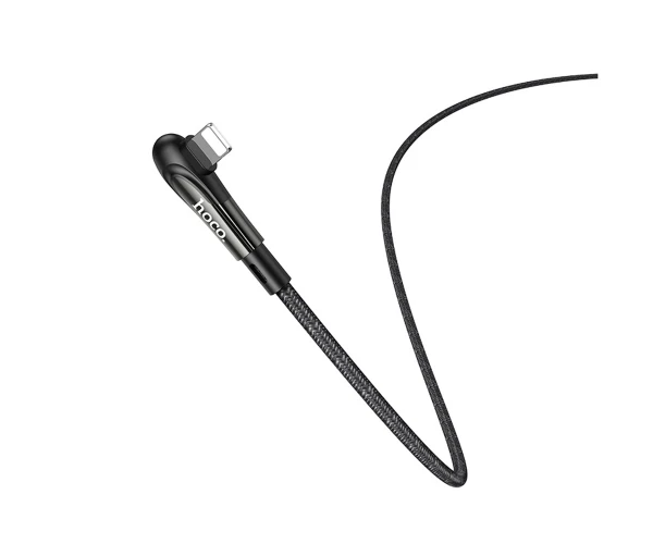 Кабель Data Hoco U84 Type-C - Lightning PD 18W 1,2 м Black - фото 2 Кабель Data Hoco U84 Type-C - Lightning PD 18W 1,2 м Black - фото 2